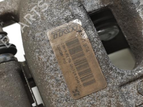 Bremssattel links hinten PEUGEOT 3008 I MPV (0U_)  | BP28986145M107