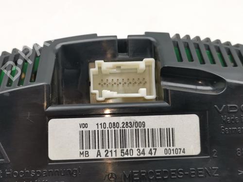 Instrument cluster MERCEDES-BENZ E-CLASS (W211) E 270 CDI (211.016) | BP28993327C47