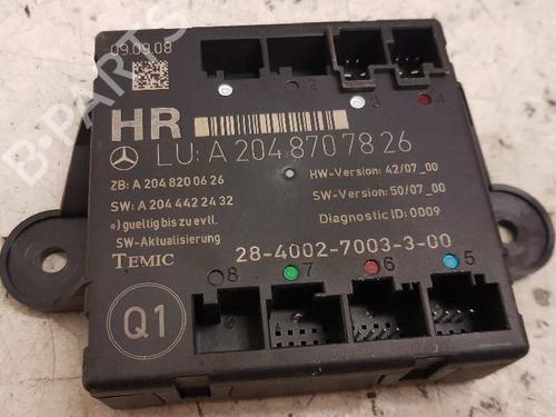 Elektronisk modul MERCEDES-BENZ C-CLASS (W204) [2007-2015]  28989097