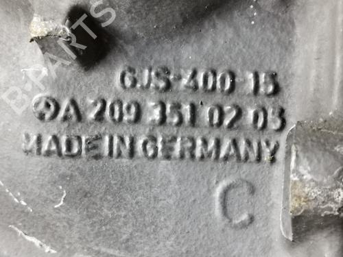 Rear differential MERCEDES-BENZ C-CLASS (W204) C 200 CDI (204.001) | BP28995907M24 - Image 4