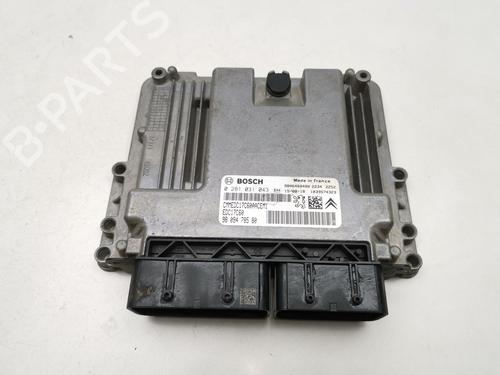 Used Engine control unit (ECU) CITROËN BERLINGO MULTISPACE (B9) 1.6 HDi 90 4x4 (90 hp) 30884782