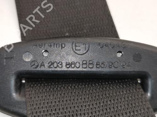 Rear right seatbelt MERCEDES-BENZ C-CLASS (W203)  | BP28982243I28 