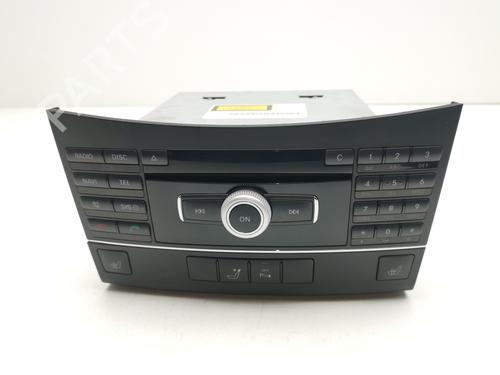 Used Radio Radio MERCEDES-BENZ E-CLASS (W212) E 220 CDI / BlueTEC (212.001, 212.002) (170 hp) 39443015 39443015