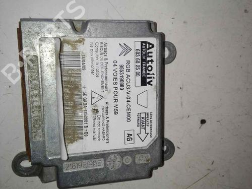Used ECU airbags PEUGEOT PARTNER Box Body/MPV (5_, G_) 1.9 D (69 hp) 28989148