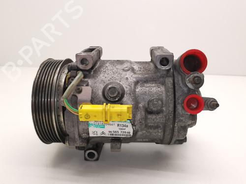 Compresseur AC PEUGEOT 407 (6D_) 1.6 HDi 110 (6D9HZC, 6D9HYC) (109 hp) 28999785