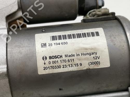 Starter OPEL CORSA E (X15) 1.4 Turbo (08, 68) | BP39438728M8 - Image 3