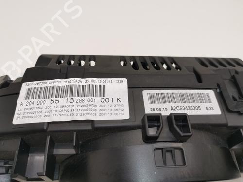 Instrument cluster MERCEDES-BENZ C-CLASS (W204)  | BP28995369C47 