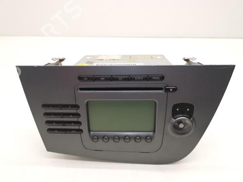 Used Radio SEAT LEON (1P1) [2005-2013]  28984779