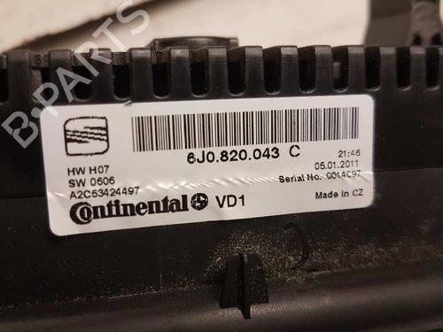 Climate control SEAT IBIZA IV (6J5, 6P1)  | BP28986490I5 