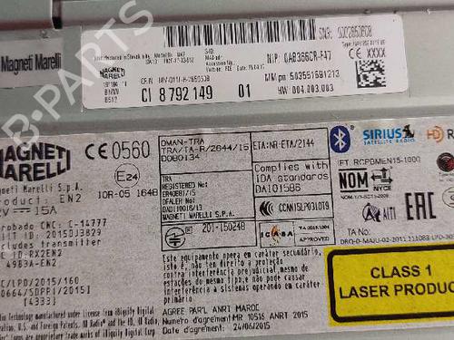Radio BMW 2 Active Tourer (F45) 218 d | BP28996363E6 
