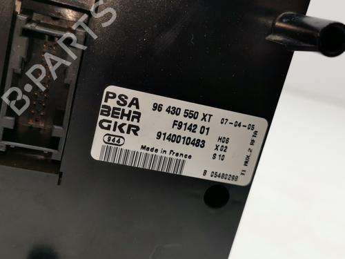 Climate control PEUGEOT 206 Hatchback (2A/C) 1.4 HDi eco 70 | BP30133871I5