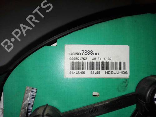 Instrument cluster PEUGEOT 206 Hatchback (2A/C)  | BP28986450C47 