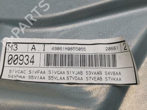Rudehejsemekanisme ventre foran SEAT LEON (1M1)  | BP29751739C22