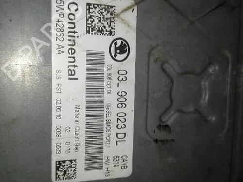 Engine control unit (ECU) SKODA FABIA II (542)  | BP29728159M57 