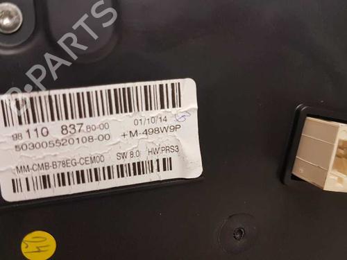 Instrument cluster CITROËN C4 Picasso II | BP28992788C47