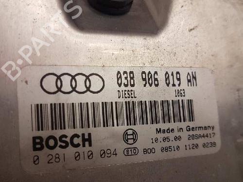 Engine control unit (ECU) AUDI A4 B5 (8D2) 1.9 TDI | BP28988201M57