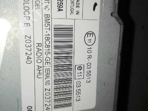 Radio FORD FOCUS III 1.6 TDCi | BP28990087E6 