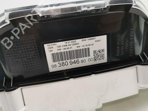 Instrument cluster PEUGEOT PARTNER Box Body/MPV (K9)  | BP29289465C47 