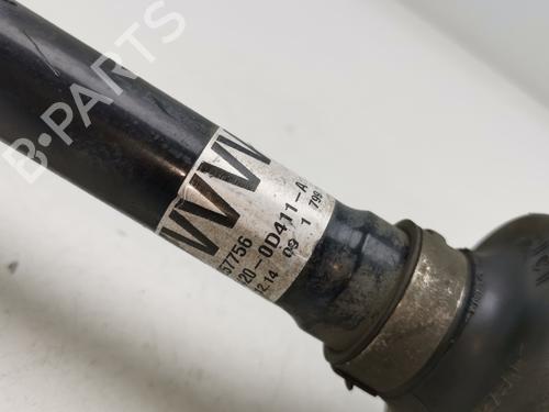 Left front driveshaft TOYOTA YARIS (_P13_) 1.5 Hybrid (NHP130_, NHP130) | BP29813858M38