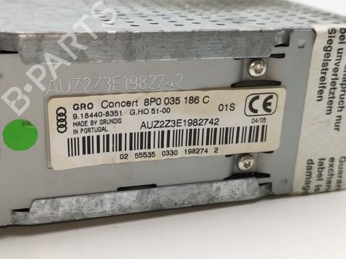 Bilradio AUDI A3 (8P1)  | BP28986661E6 