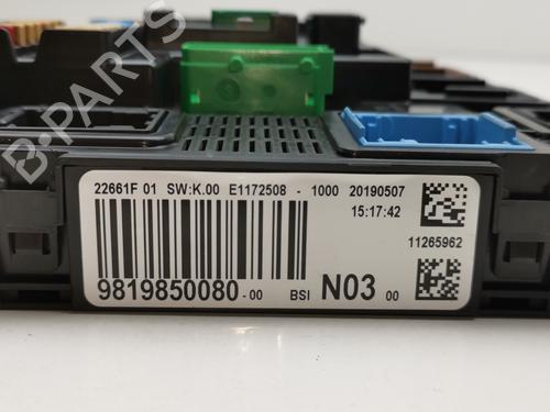 Fuse box PEUGEOT 2008 I (CU_)  | BP28989815E1 