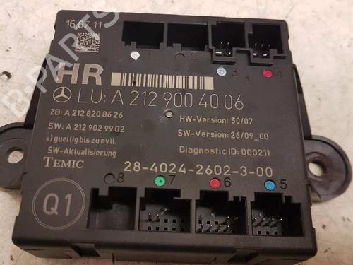 Used Electronic module MERCEDES-BENZ C-CLASS (W204) [2007-2015]  28989099