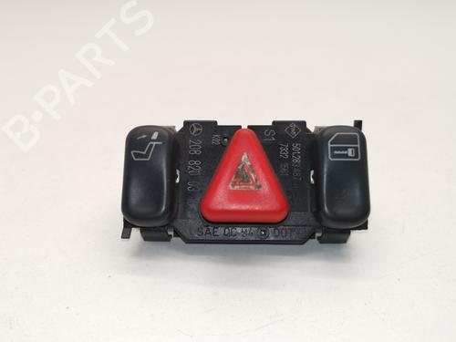 Used Warning switch MERCEDES-BENZ E-CLASS (W210) E 220 CDI (210.006) (143 hp) 28978099