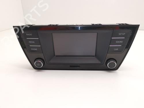 Used Radio SKODA FABIA III (NJ3) 1.4 TDI (90 hp) 28995505