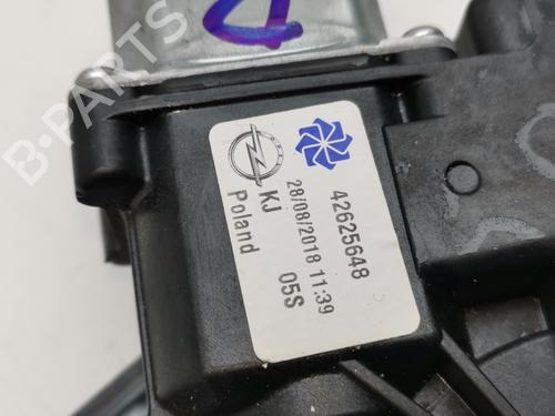 Front right window mechanism OPEL MOKKA / MOKKA X (J13)  | BP29715652C23 