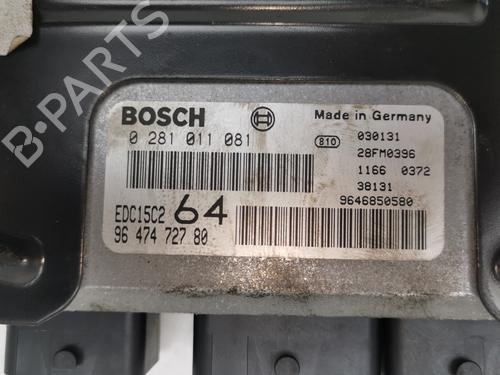 Engine control unit (ECU) PEUGEOT 307 Break (3E) 2.0 HDI 110 | BP37584667M57 - Image 2