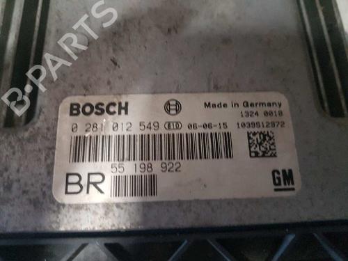 Engine control unit (ECU) OPEL ZAFIRA / ZAFIRA FAMILY B (A05) 1.9 CDTI (M75) | BP28994120M57