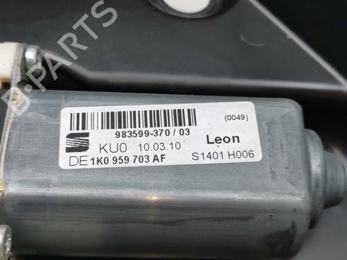 Rudehejsemekanisme venstre bagtil SEAT LEON (1P1)  | BP28985761C24 