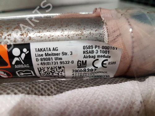 Left curtain airbag OPEL ASTRA K (B16)  | BP28998421C11 