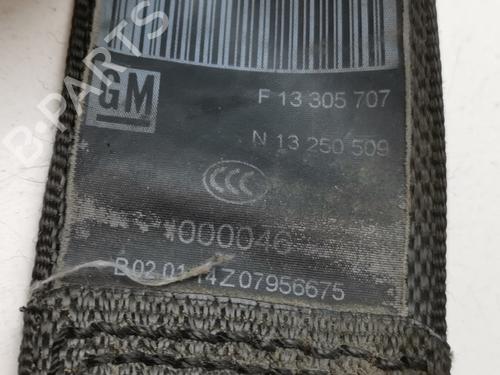 Front left seatbelt OPEL MERIVA B MPV (S10) 1.6 CDTI (75) | BP39439927I26 - Image 2