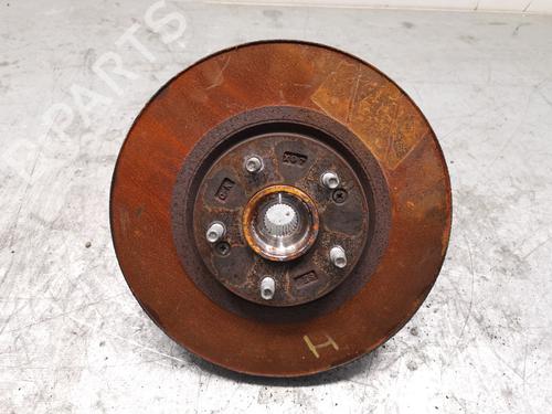 Used Right front steering knuckle HYUNDAI SANTA FÉ II (CM) 2.2 CRDi GLS (150 hp) 29000804