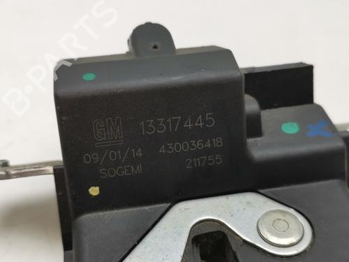 Tailgate lock OPEL MERIVA B MPV (S10) 1.6 CDTI (75) | BP28979890C101 