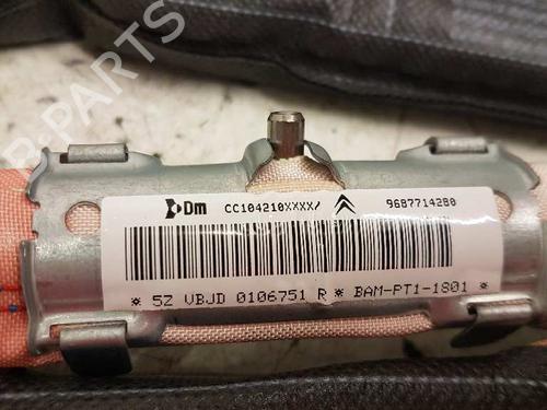 Left curtain airbag CITROËN C5 III (RD_) 2.0 HDi 140 (RDRHF8, RDRHFA, RDRHA8, RDRHAJ) | BP28998414C11 