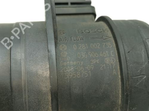 Mass air flow sensor AUDI A4 B8 Avant (8K5) | BP28979192M95