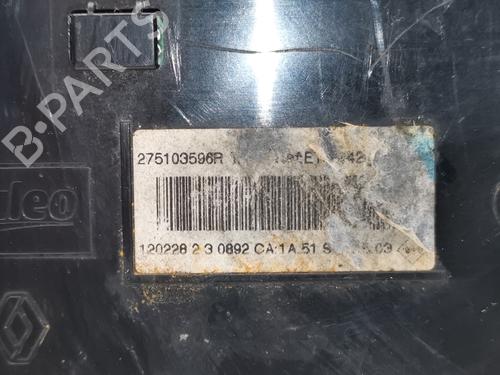 Climate control RENAULT MEGANE III Hatchback (BZ0/1_, B3_) 1.2 TCe (BZ2B, BZ11) | BP28981727I5 