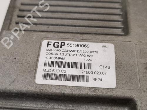 Engine control unit (ECU) OPEL CORSA C (X01) | BP39438723M57 - Image 4