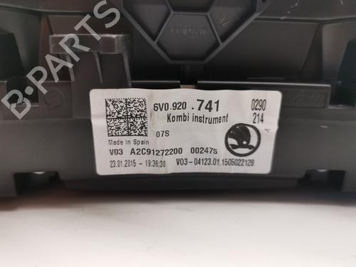 Instrument cluster SKODA FABIA III (NJ3) 1.4 TDI | BP28993760C47 