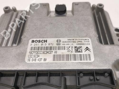 Engine control unit (ECU) CITROËN BERLINGO Box Body/MPV (B9) 1.6 HDi 90 4x4 | BP28990926M57