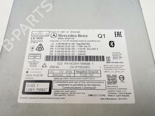 Radio MERCEDES-BENZ A-CLASS (W176) A 200 CDI / d (176.008) | BP33891145E6 - Image 4