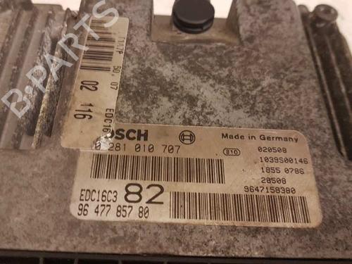 Engine control unit (ECU) PEUGEOT 206 Hatchback (2A/C) 1.4 HDi eco 70 | BP28990626M57