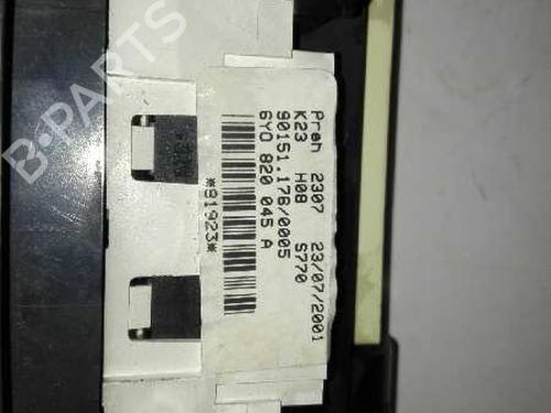 Climate control SKODA FABIA I (6Y2)  | BP28983972I5 