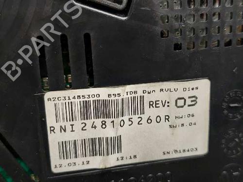 Instrument cluster RENAULT MEGANE III Hatchback (BZ0/1_, B3_) 1.5 dCi (BZ09, BZ0D, BZ1W, BZ29, BZ14) | BP28990460C47 