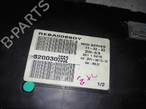 Instrument cluster RENAULT MEGANE II Saloon (LM0/1_) 1.9 dCi (LM0G, LM1G, LM2C) | BP28979471C47