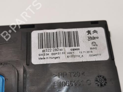 Electronic module PEUGEOT 308 II (LB_, LP_, LW_, LH_, L3_)  | BP28980198M83 