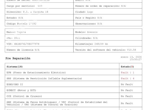 Electronic sensor TOYOTA AVENSIS Saloon (_T27_) 2.0 D-4D (ADT270_, ADT270R) | BP31686328M84 