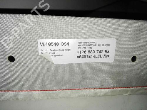 Right curtain airbag SEAT LEON (1P1)  | BP28990688C12 